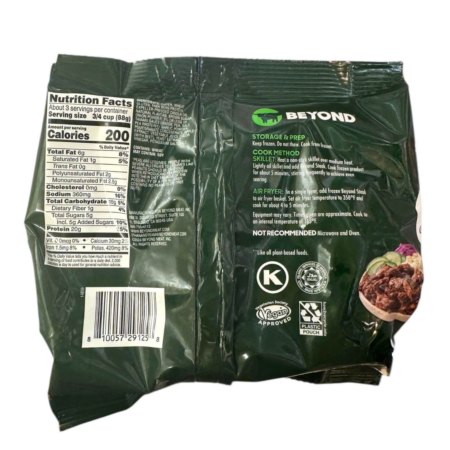 Beyond Meat Korean Bbq Style Meal (10 oz)