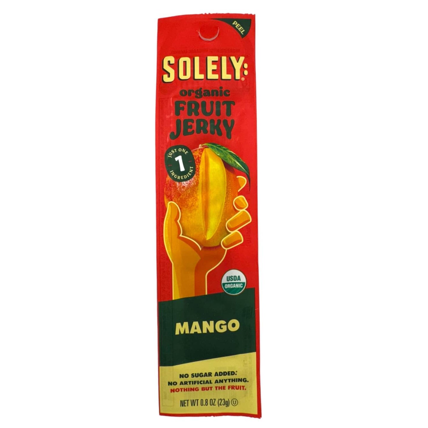 Solely Organic Mango Fruit Jerky - 0.8oz