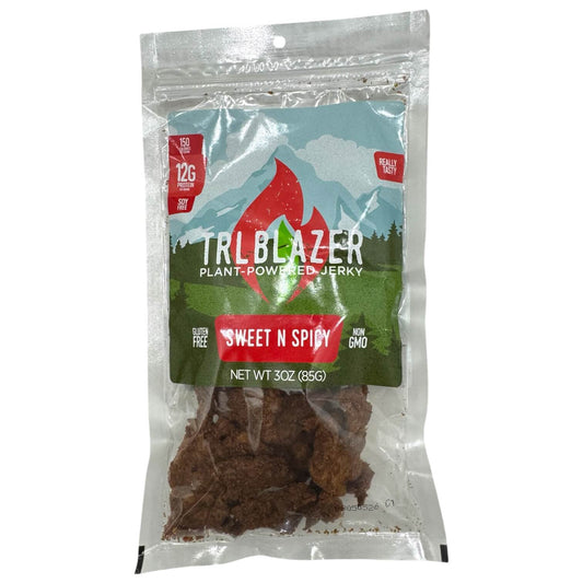 TrlBlazer Plant Powered Vegan Jerky - Sweet & Spicy