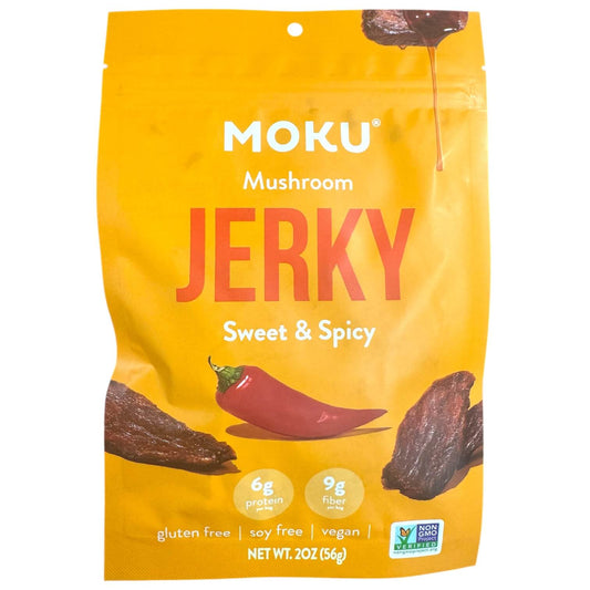 Moku Mushroom Jerky – Sweet & Spicy
