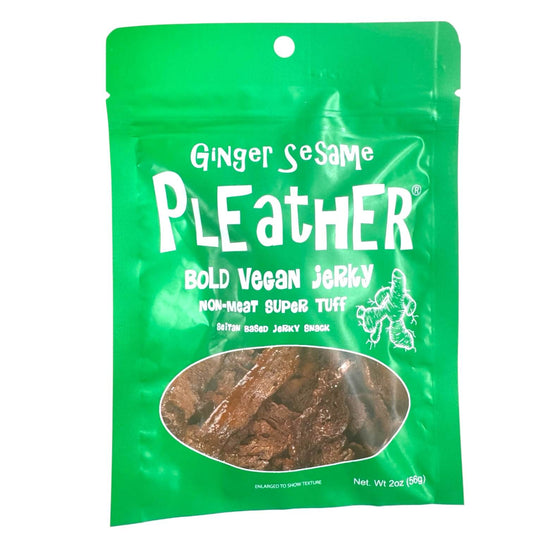 Pleather Ginger Sesame Vegan Jerky