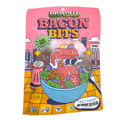 Louisville Vegan Jerky Bacon Bits Toppins - 3 oz
