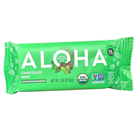 Aloha Chocolate Mint Protein Bar - 1.98 oz