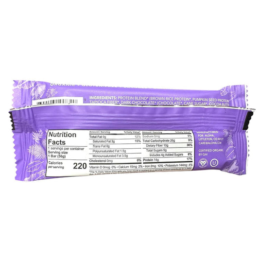 Aloha Chocolate Fudge Brownie Protein Bar - 1.98 oz