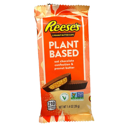 Reese's Plant Based Oat Chocolate Confection Peanut Butter Cups Candy, Pack 1.4 oz
