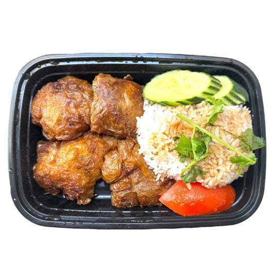 Vegan Lemongrass Chicken