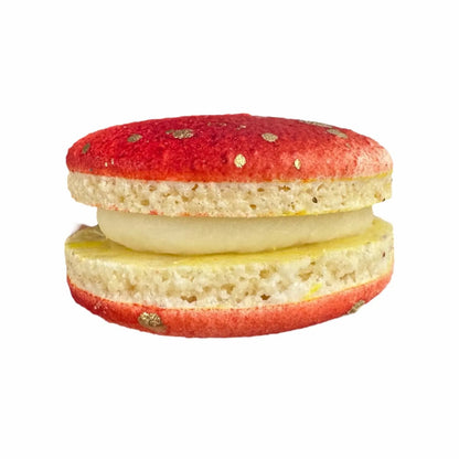 Rambutan Pineapple Vegan Macarons - Set of 2