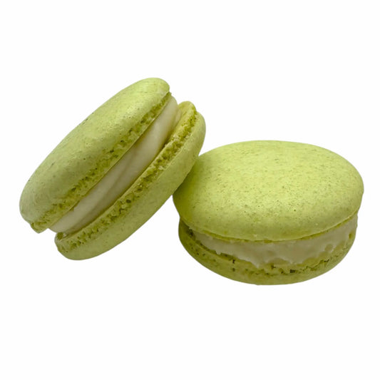 Jasmine Passionfruit Vegan Macarons – Set of 2
