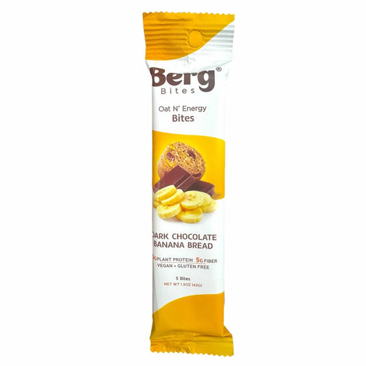 Berg Dark Chocolate Banana Bread Energy Bites - 1.5 oz