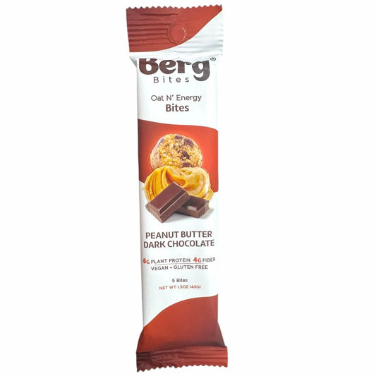Berg Peanut Butter Dark Chocolate Energy Bites - 1.5oz