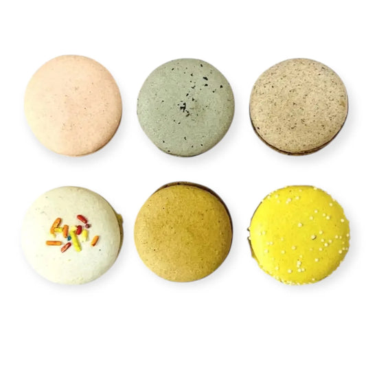 All Natural Vegan Macaron Assortment - 6 Flavors