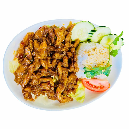 Sweet Fire Strips Plate (Vịt Ram-style)