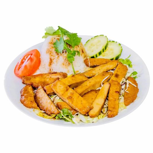 Chicken Strips Rice Plate