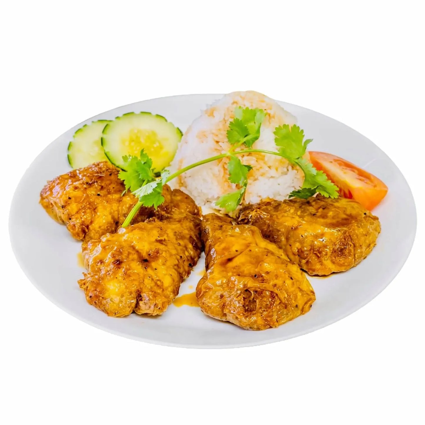 Vegan Lemongrass Chicken