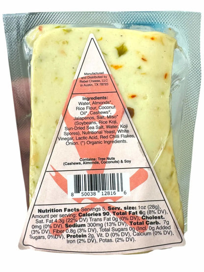 Rebel Cheese Pepper Jack – 5 oz