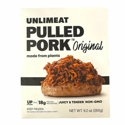 UNLIMEAT Plant-Based Original Pulled Pork – 9.2 oz