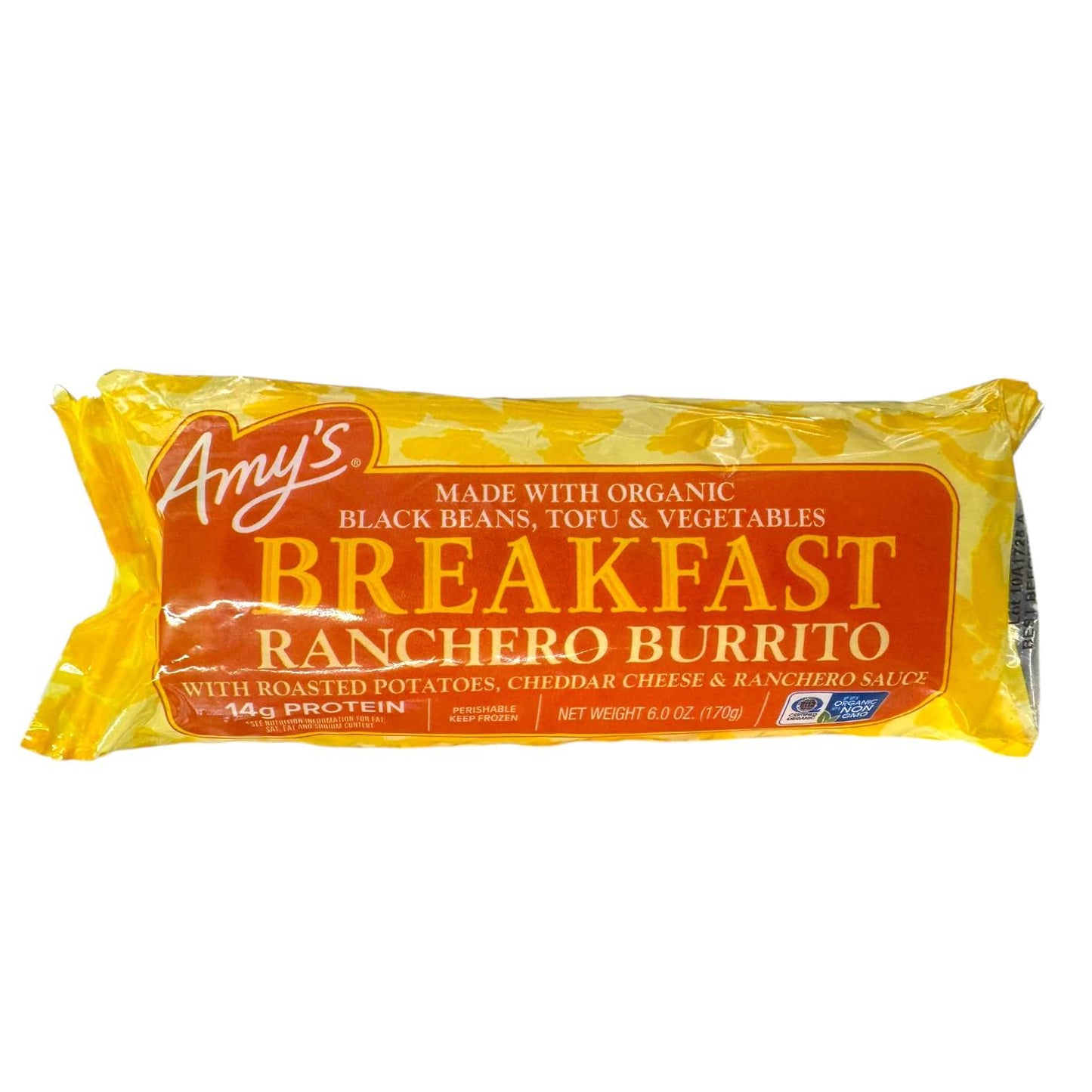 Amy’s Rancheros Breakfast Burrito – 6 oz