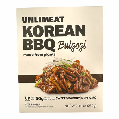 UNLIMEAT Plant-Based Korean BBQ Bulgogi – 9.6 oz