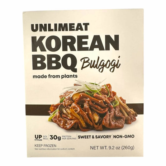 UNLIMEAT Plant-Based Korean BBQ Bulgogi – 9.6 oz