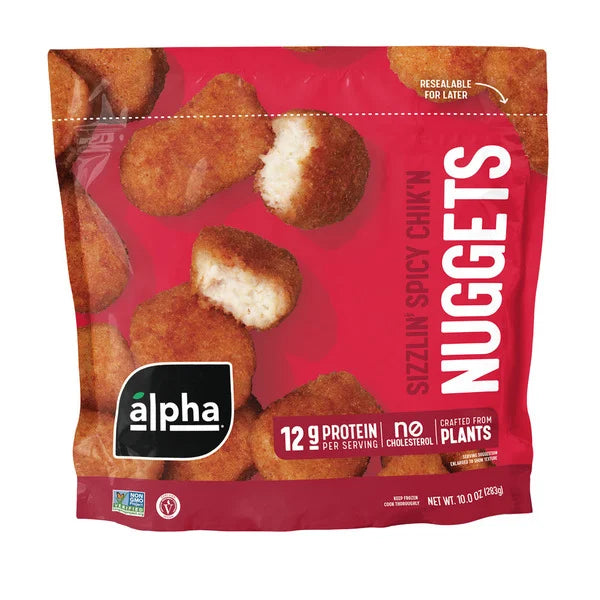 Alpha Sizzlin Spicy Chik'n Nuggets